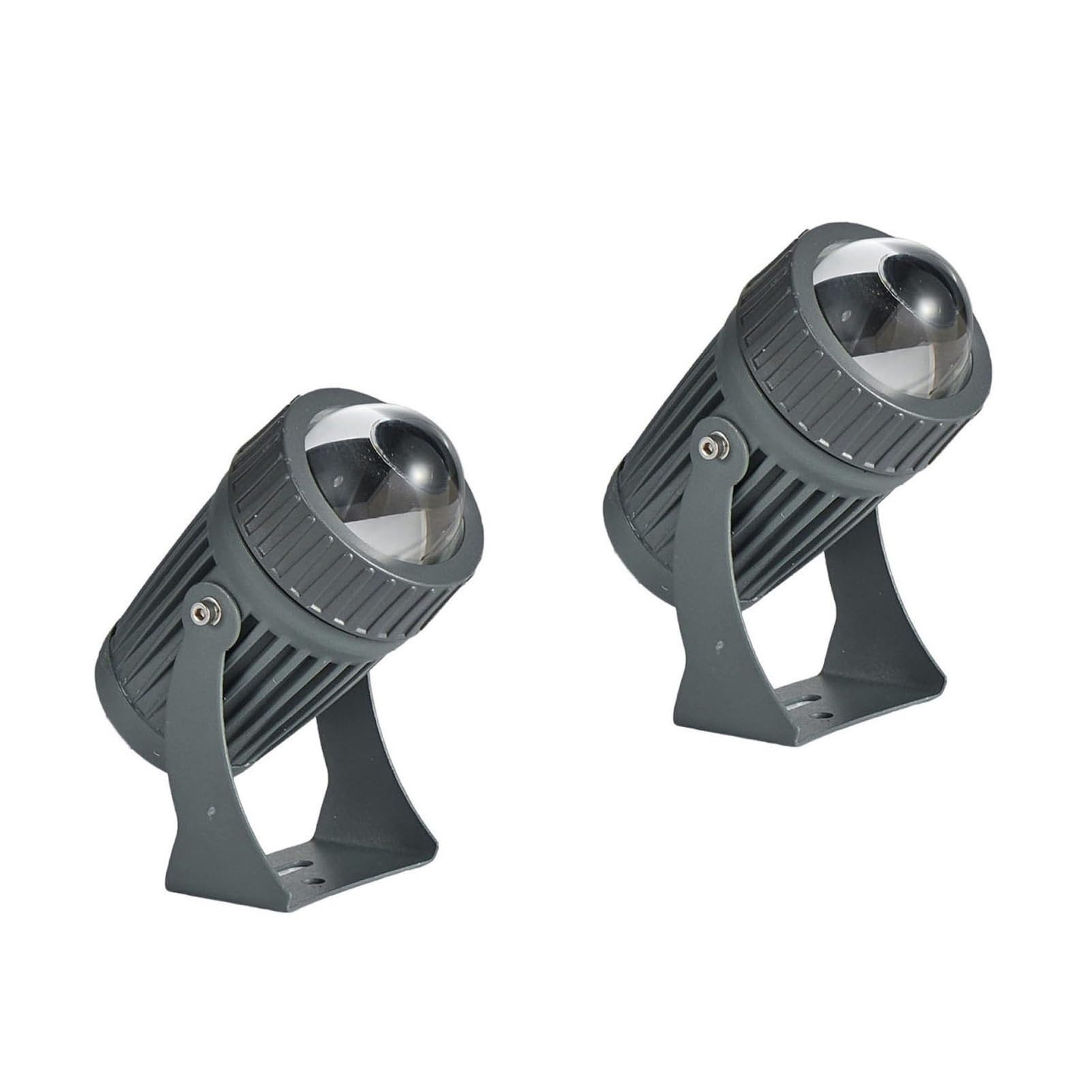 2PCS Spotlight Led Beam Light - Led Spot Lights, IP67 Waterproof Outdoor LED Spotlight, Exterior Wall Projector Lights, Long Distance Irradiation Narrow Beam Lamp, for Building Lighting(Color:Yellow,S