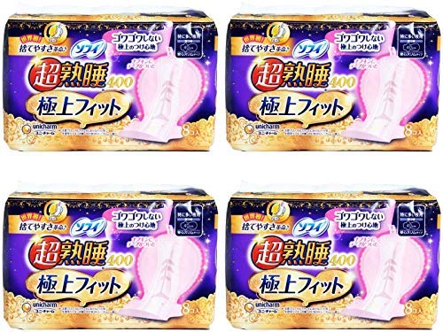 Amazon.co.jp: 【まとめ買い】ソフィ 超熟睡極上フィット 400 8枚