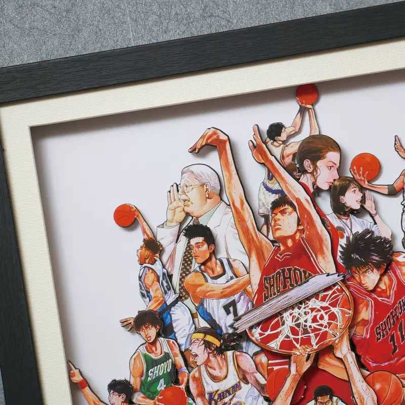 Amazon.co.jp: SLAM DUNK スラムダンク タイプC 絵画 3D仕様 立体画