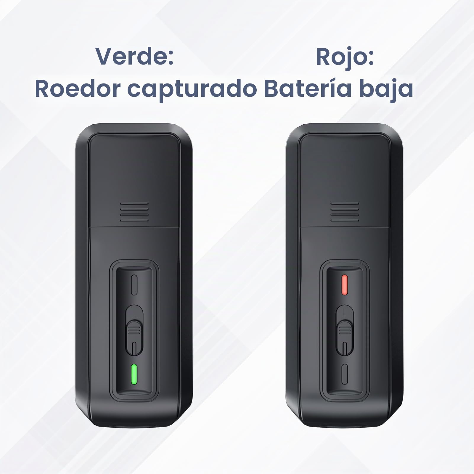 OWLTRA OW-2 - Trampa eléctrica para Ratones, Mata roedores instantáneamente con gatillo Seguro para Mascotas, Color Negro