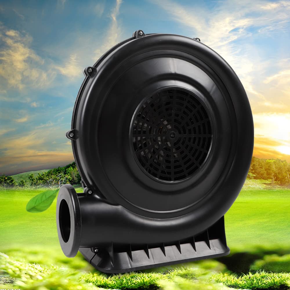 Pompe à air électrique 250W, gonfleur de Matelas Gonflable, château Gonflable avec soufflerie Haute Pression, gonflage Rapide et Permanent.