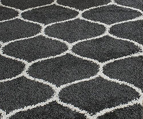 Image of Carpet for Living Room 10x12 feet Anti Skid Rug Colour Grey