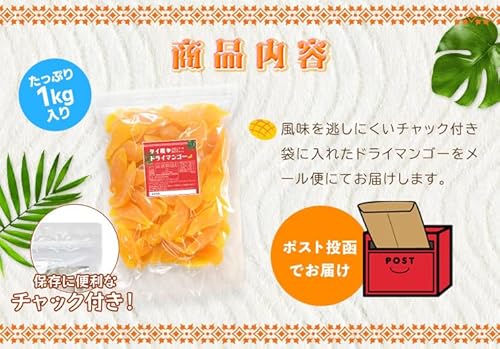 伊勢鳥羽志摩特産横丁 ドライマンゴー スライス 1kg