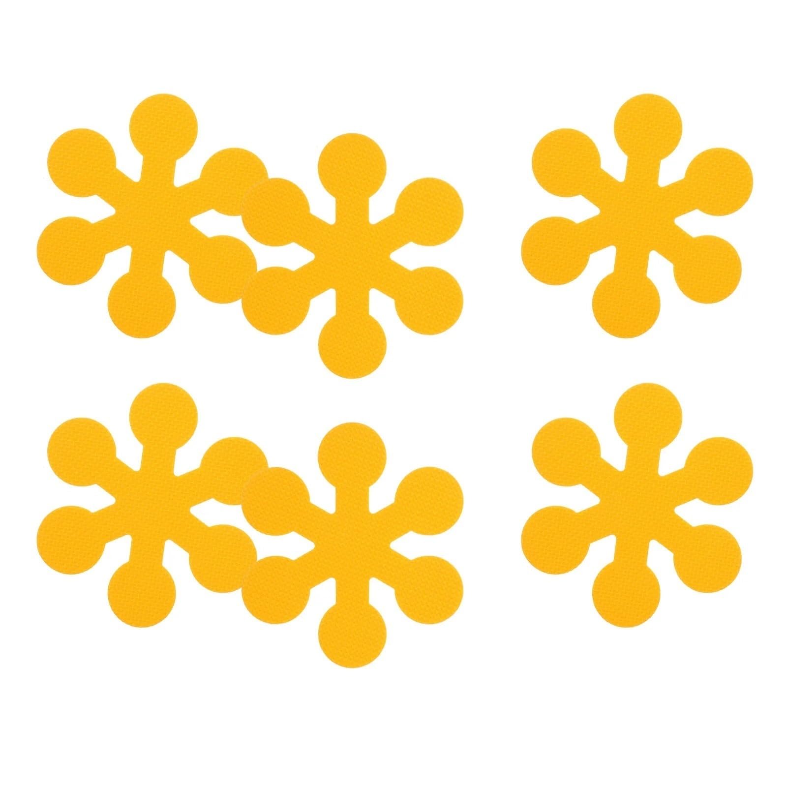 JFNKLFG Non Slip Shower Stickers 6Pcs Bathtub Non Slip Stickers Snowflake Design Self Adhesive Bath Grip Decals Tub Waterproof Skid Shower Anti