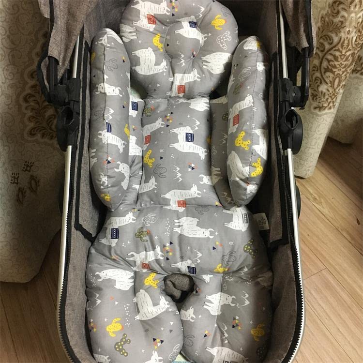 Coussin De Poussette Bébé Doublure Siège Coton Respirant Nuage - Ajustement Universel Confort Toutes Saisons