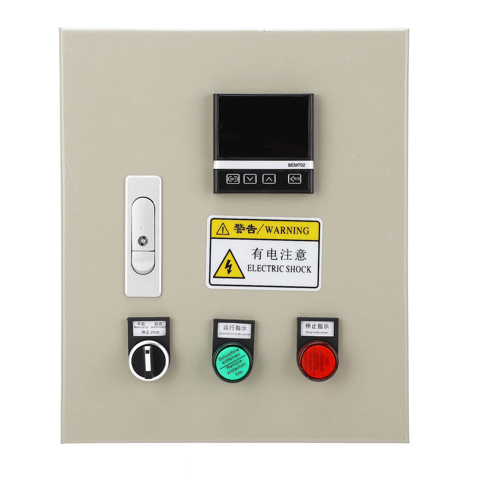 Omabeta Controlador de Temperatura PID Interruptor de Termostato Digital 0-400 ℃ para Aplicaciones de Calefacción Industrial Acero Inoxidable 7.5KW