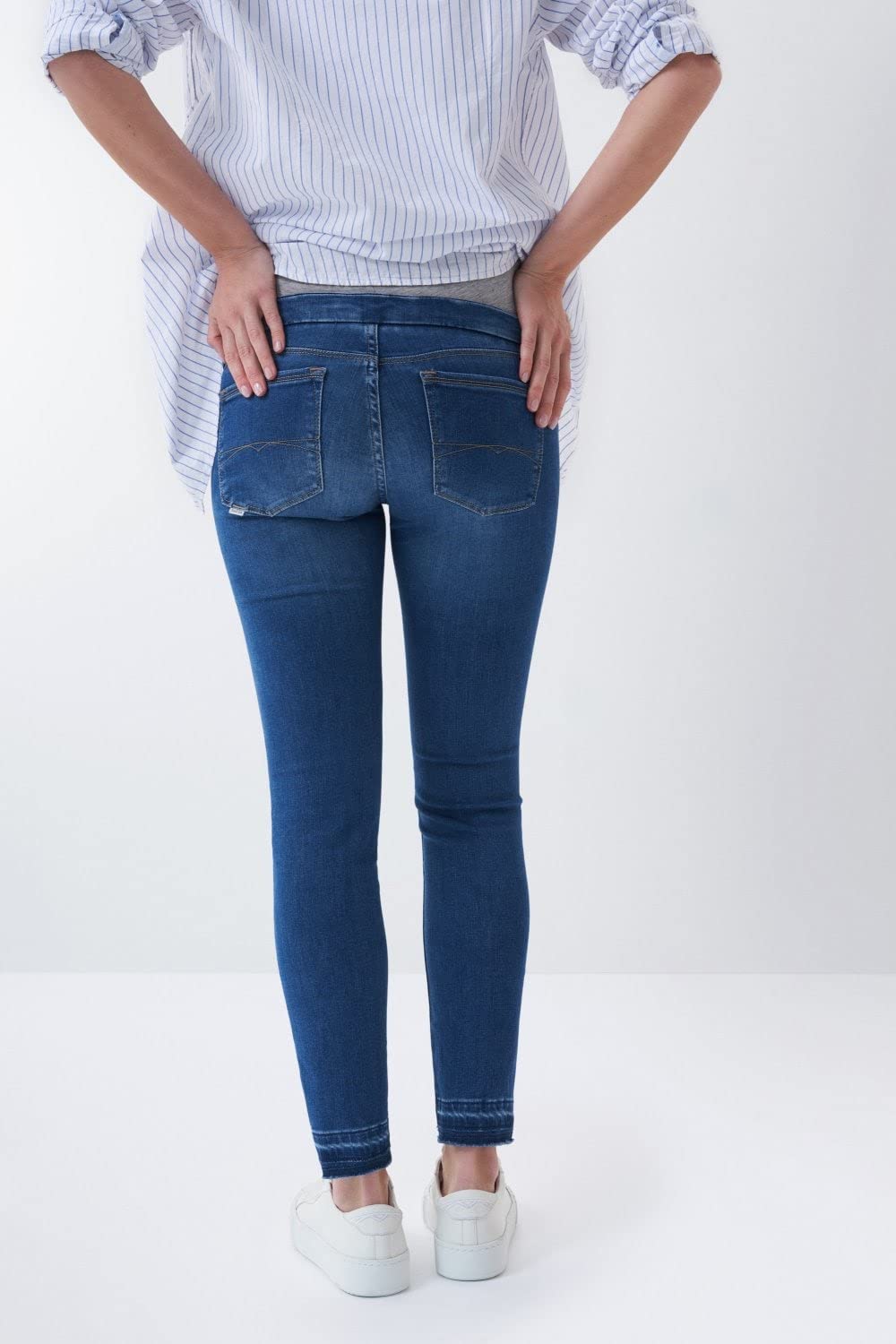 Salsa Vaqueros Maternity Hope Cropped DE Color Medio