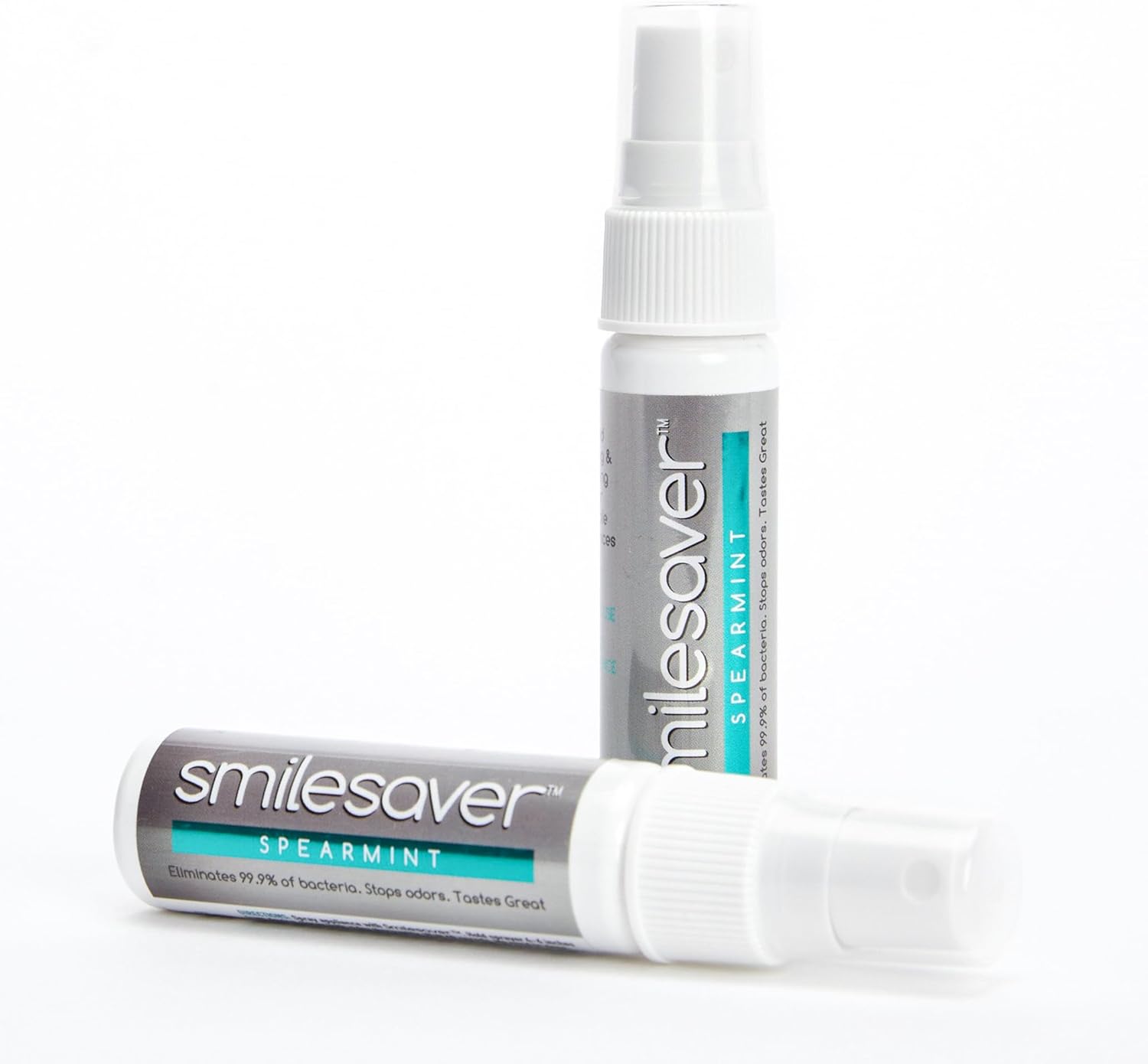 Smilesaver Retainer Cleaner Spray – Invisalign, Mouth Guard, and Denture Cleaner – Quick Oral Care for Aligner & Retainer Hygiene – Natural, Portable & Minty Fresh Oral Care Products (1oz) (Pack of 2) Smilesaver Retainer Cleaner Spray – Invisalign, Mouth Guard, and Denture Cleaner – Quick Oral Care for Aligner & Retainer Hygiene – Natural, Portable & Minty Fresh Oral Care Products (1oz) (Pack of 2)