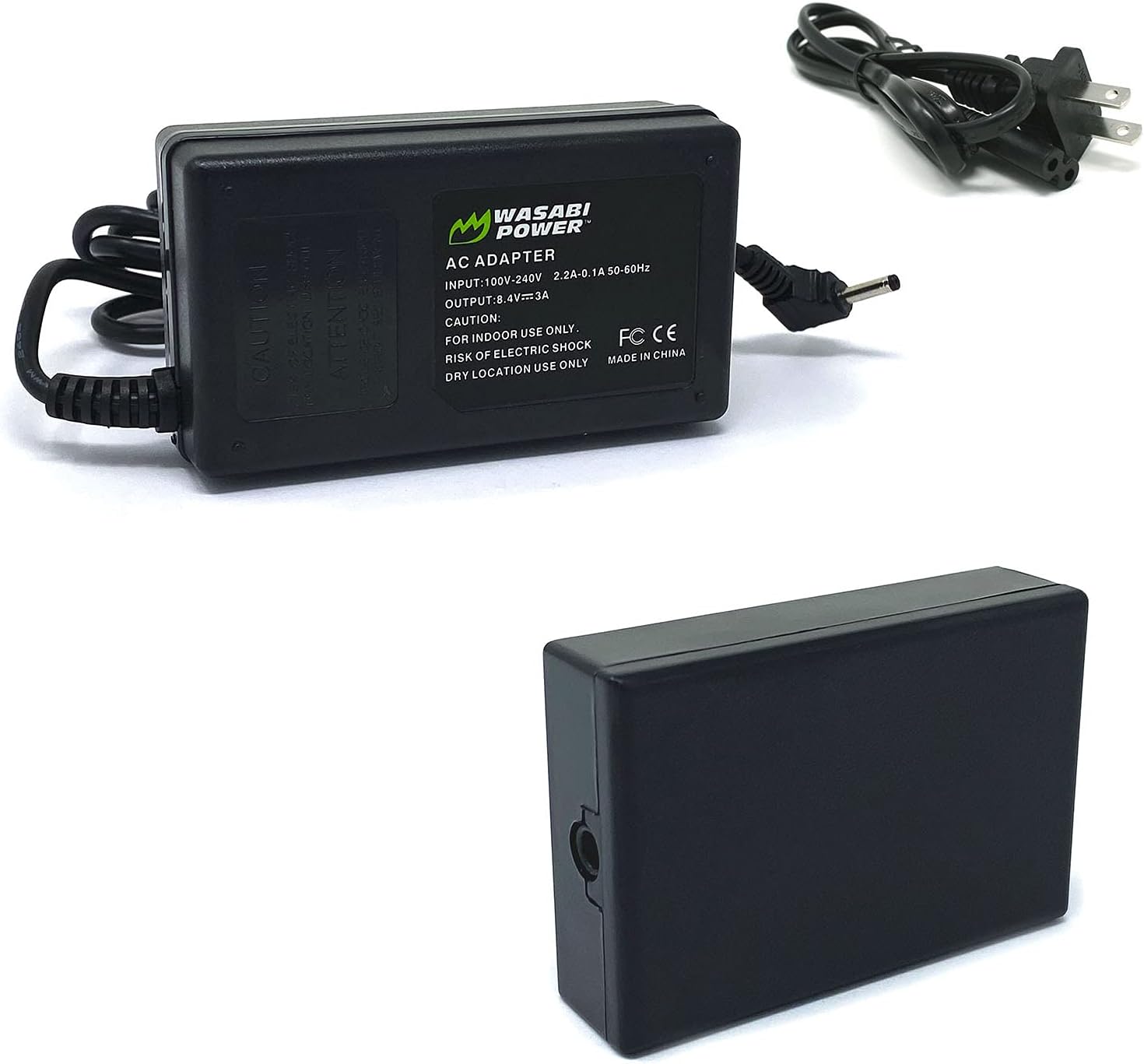 AC Power Adapter Kit with DC Coupler for Canon LP-E17, ACK-E17, DR-E17, AC-E6N and Canon EOS M3, EOS M5, EOS M6 Cameras