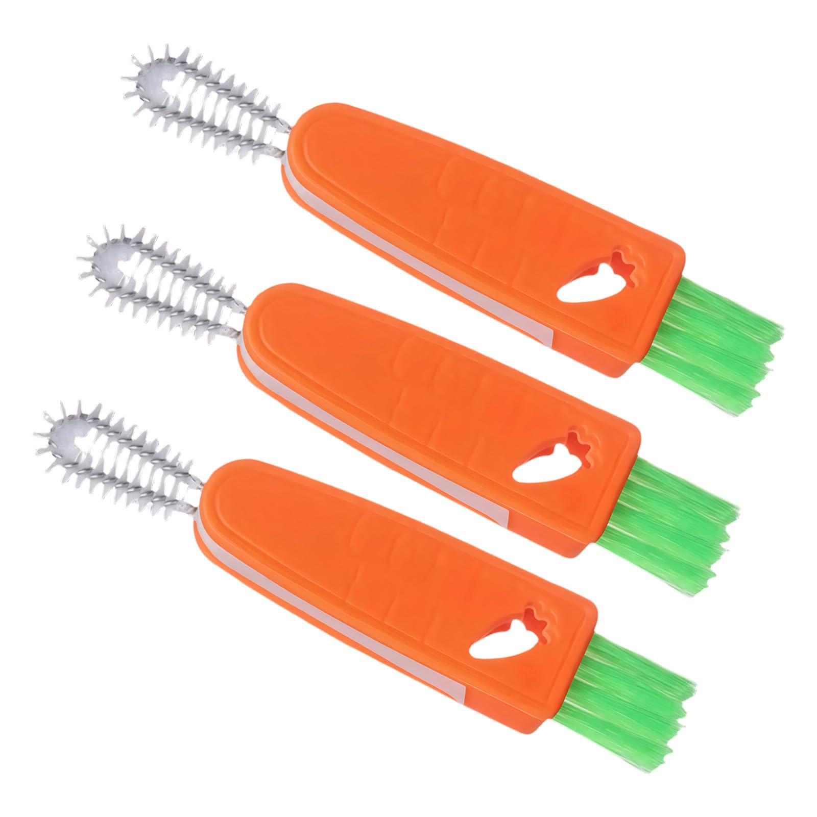 3PCS Multiuse Cup Cleaning Brush for Cups Bottles Straws Efficient Ergonomic Grip for Household Kitchen Cup
