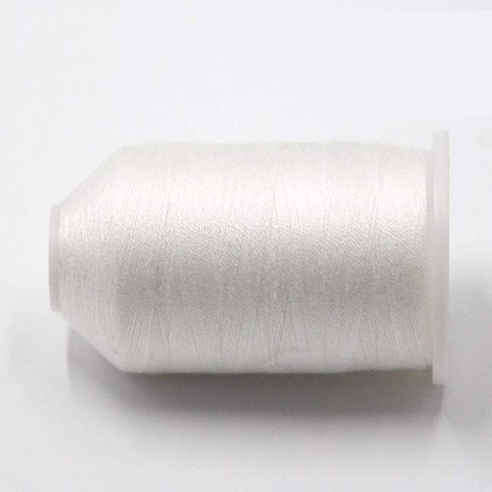 Juego de 10 hilos de coser solubles en agua 402 blancos para artesanías hechas a mano