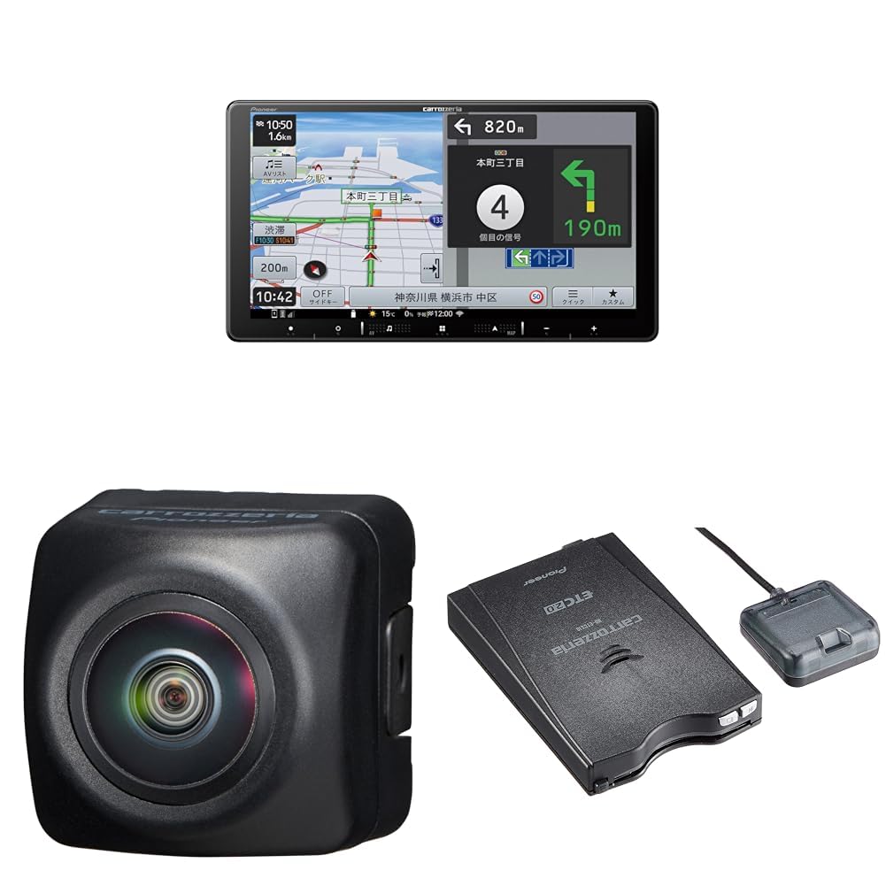 Amazon | 【セット買い】 パイオニア カーナビ AVIC-RQ721 楽ナビ 9