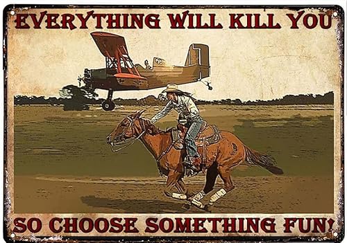 �r���e�[�W �p�C���b�g �u���L�Ŕ� Everything will kill you so Choose something ���^���v���[�N �f�R���[�V���� �z�[�� �L�b�`�� ���X�g���� �� �x�[�J���[ �h�����N�V���b�v 8x12�C���`