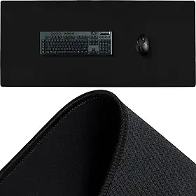 Mouse Pad Gamer Extra Grande Preto 90x40 Ultra Performance Qualidade Premium HighSpeed