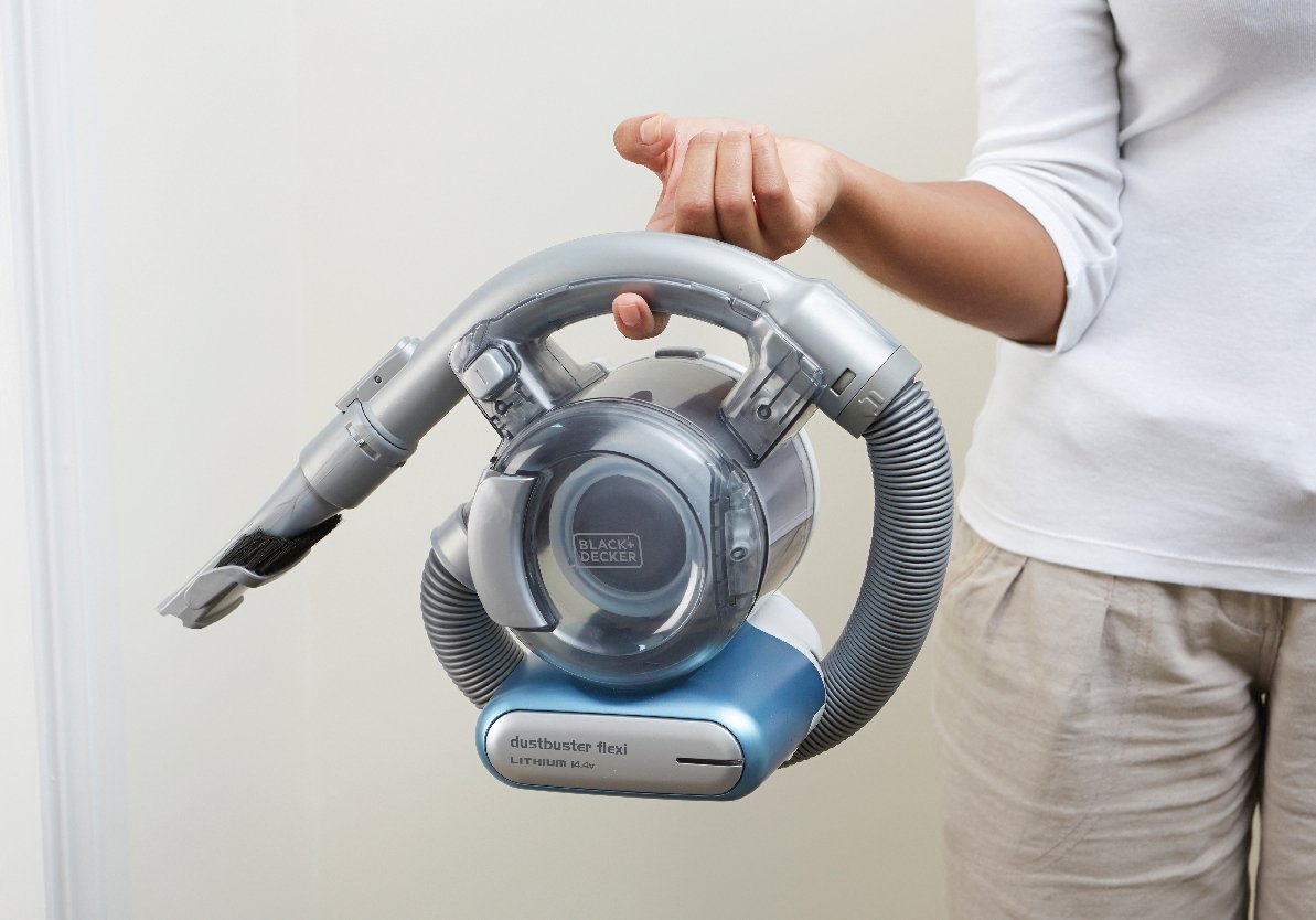 Black+Decker dustbuster Flexi Pet 14.4V Aspiradora de Mano, PD1420LP-QW