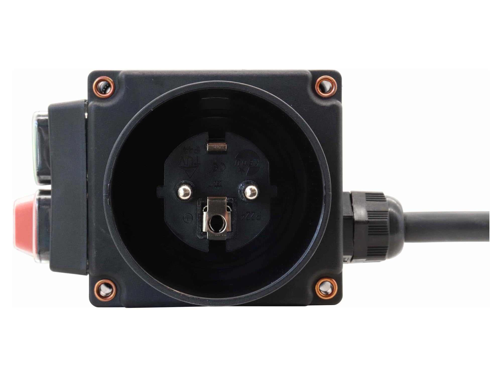SECURA Interrupteur avec fiche 230V compatible Woodster LV 65 Fendeuse à bois