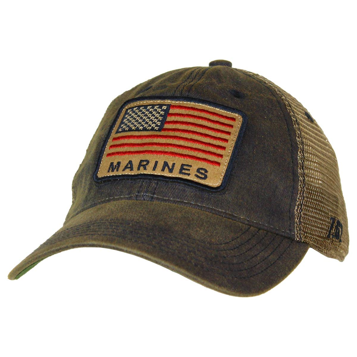 7.62 Design United States Marine Corps Vintage Trucker Hat, U.s. Flag Vintage Trucker, One size