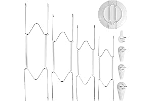4 Pack Large Plate Hangers for The Wall