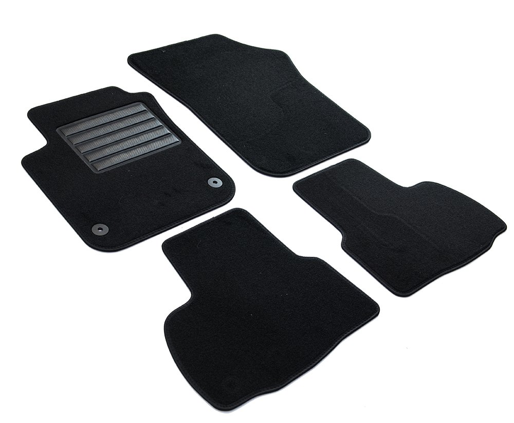 MDM SP-3201 Floor Mats Velour Car Mat Suitable for Seat Mii/Volkswagen Up/Skoda Citigo 2012 Onwards