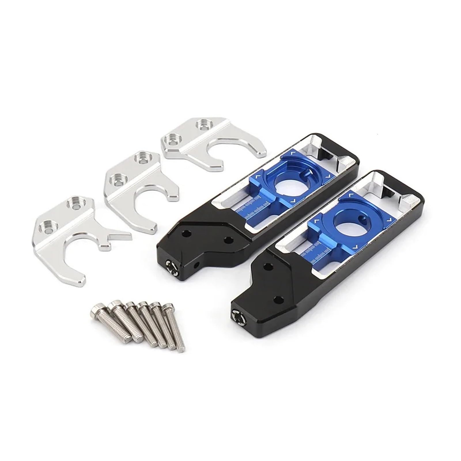 Convient pour Bmw tendeur de réglage réglable en aluminium Tendeur chaîne moto tendeur de chaîne mono vitesse