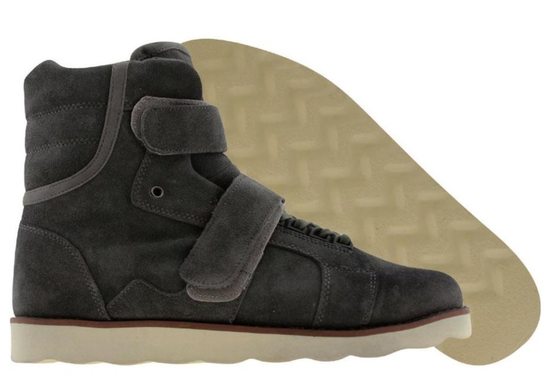 Android Homme Ah Mens Suede Sneakers Propulsion Boot Grey