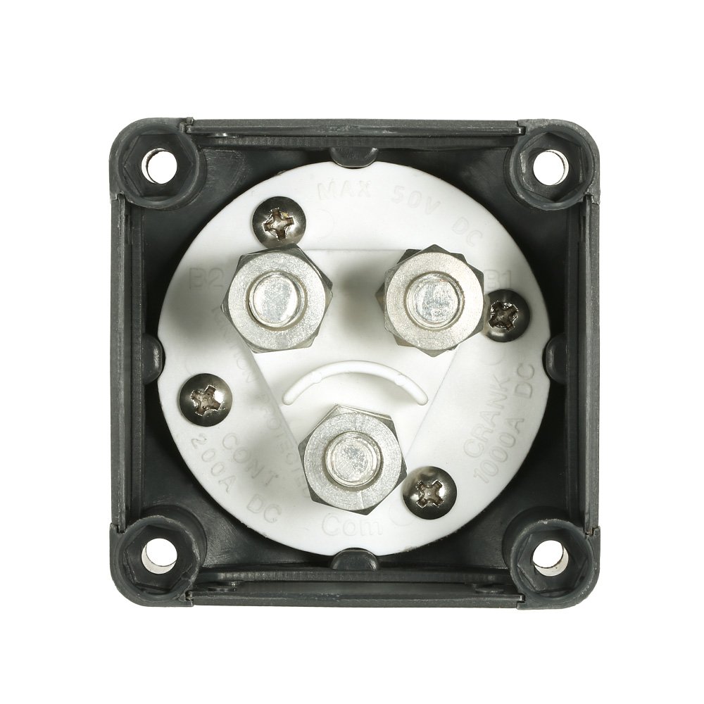 12V / 24V Double sélecteur de Batterie 300A commutateur Principal de Batterie 4 sélecteur de commutateur de Position pour Bateau de Voiture RV