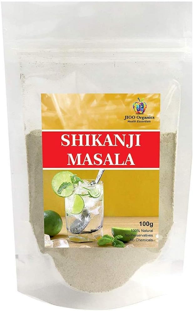 Shikanji Cumin Masala For Summer Drink|Kids Guest|Khatta Meetha|Natural|Spices|Shikangi Powder Instant Mix|Great Taste|Pack Of 1 100 Grams
