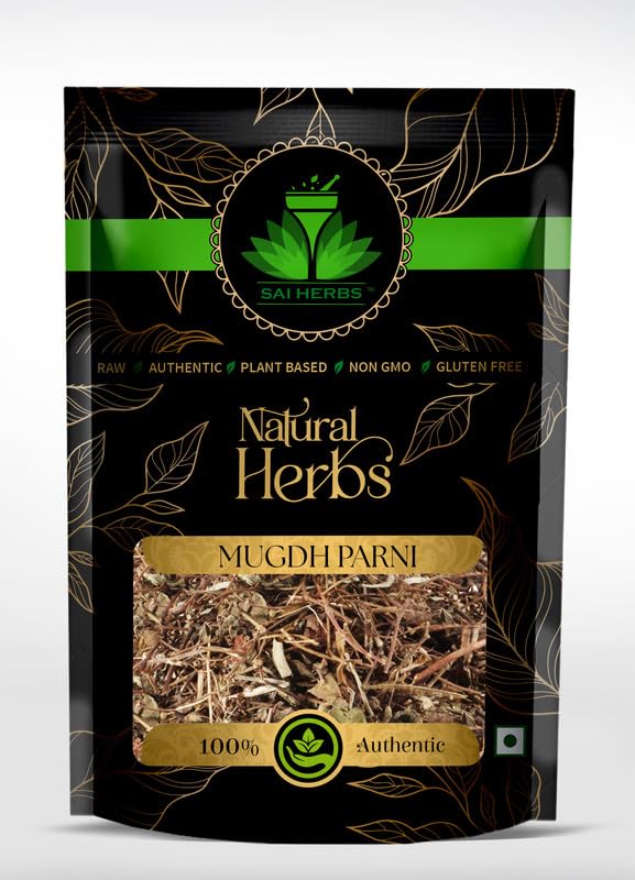 SAI HERBS Mugdh Parni - Mugdhparni - Mugad Parni - Phaseolus Trilobus - Pure & Natural (1 KG)