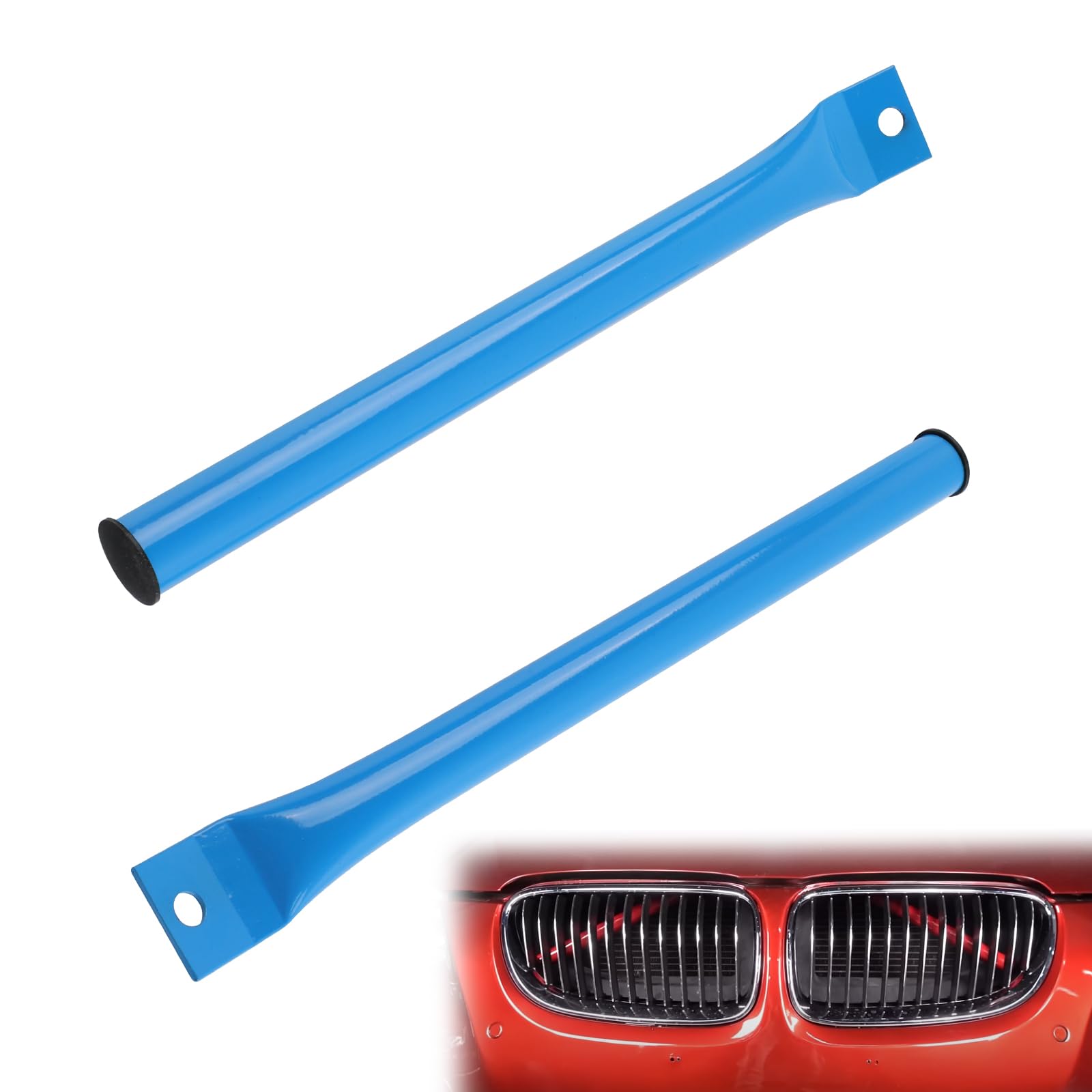 Barres de renfort en V compatibles avec les modèles 2006-2013 BMW E90 E91 E92 E93 Série 3 335i, 335is et 335xi avec revêtement en poudre