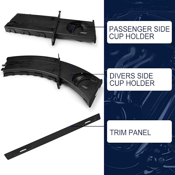 Retractable Cup Holder 3Pcs for BMW E90/E91/E92/E93 2006-2013 51459173469
