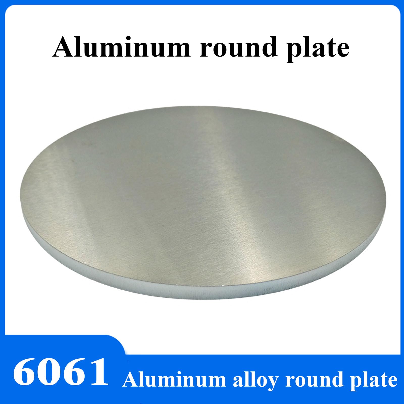 2 Stück runde Scheiben aus 6061 Aluminium – 3 mm dick, 100–300 mm Durchmesser, leichte Metallplatten for Industrie- und Heimwerkerprojekte(150mm)