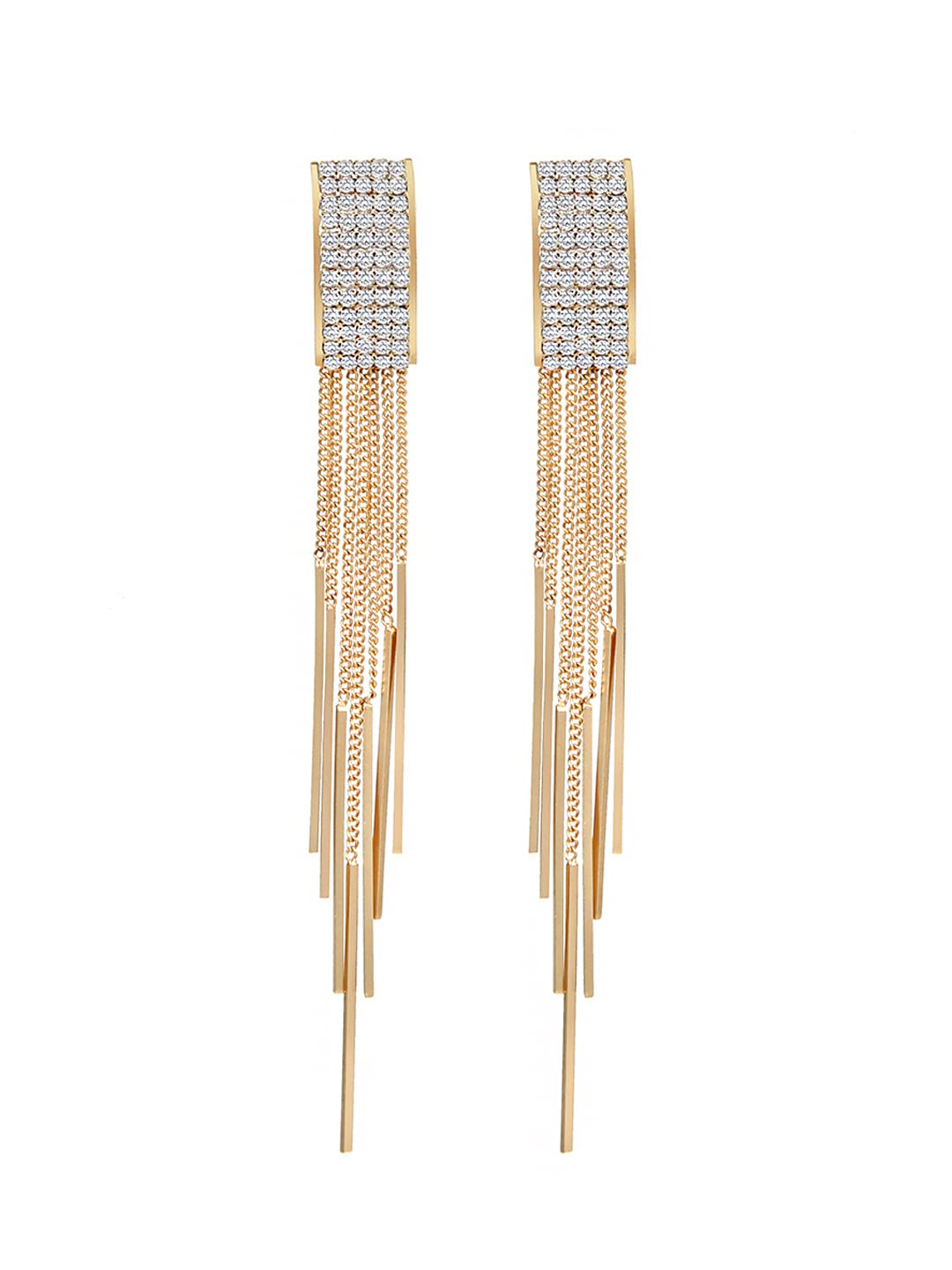 Sponsored Ad - Earrings for Women and Girls | Fashion Crystal Dangler | Long Danglers Earrings | Accessories Jewellery for Women | Birthday Gift for Girls and Women Anniversary Gift for Wife