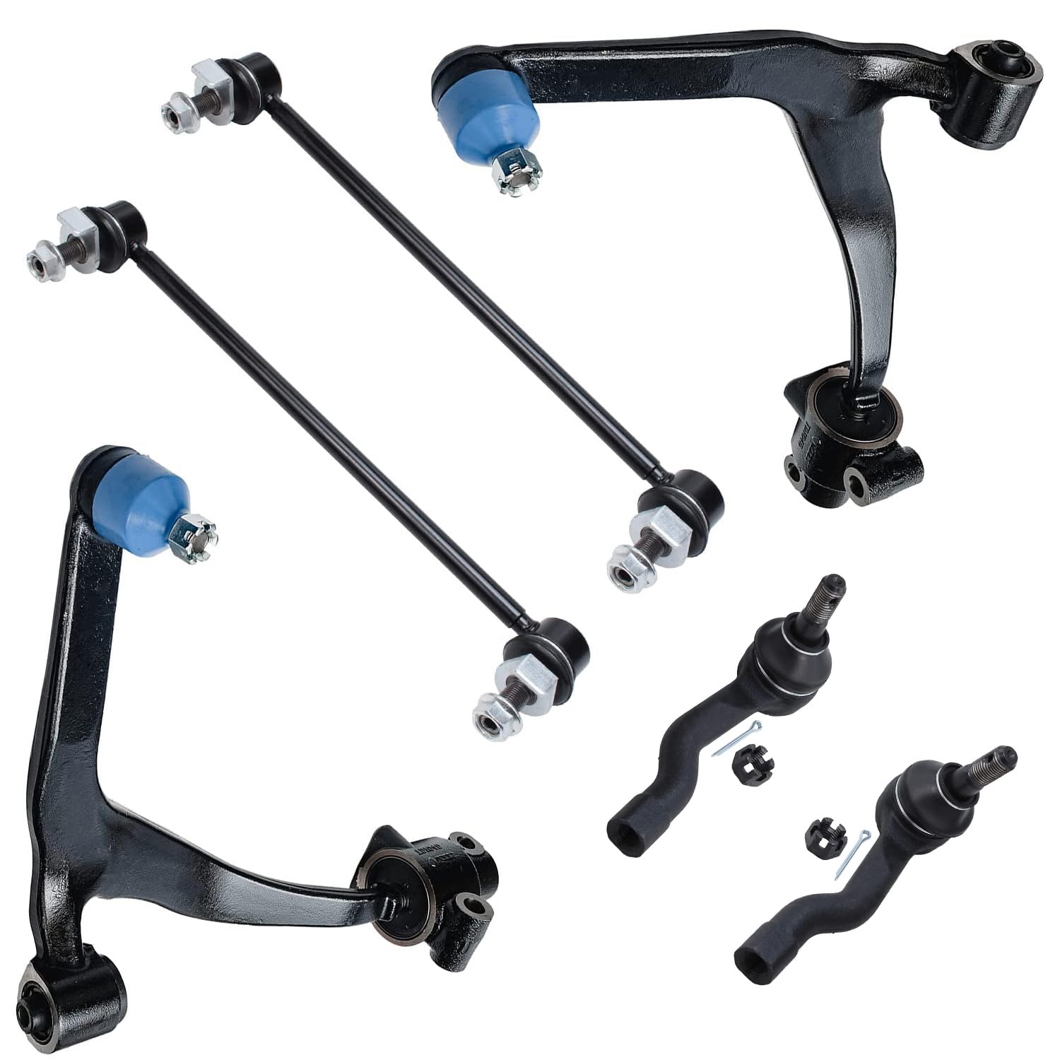 Detroit Axle - 6pc Front End Suspension Kit for 2003-2008 INFINITI FX35