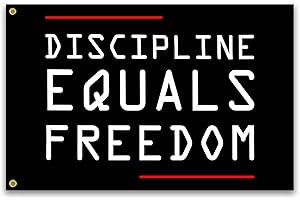 Jocko Discipline Equals Freedom: A Motivating Flag to Enhance Your Home, Gym or College Decor