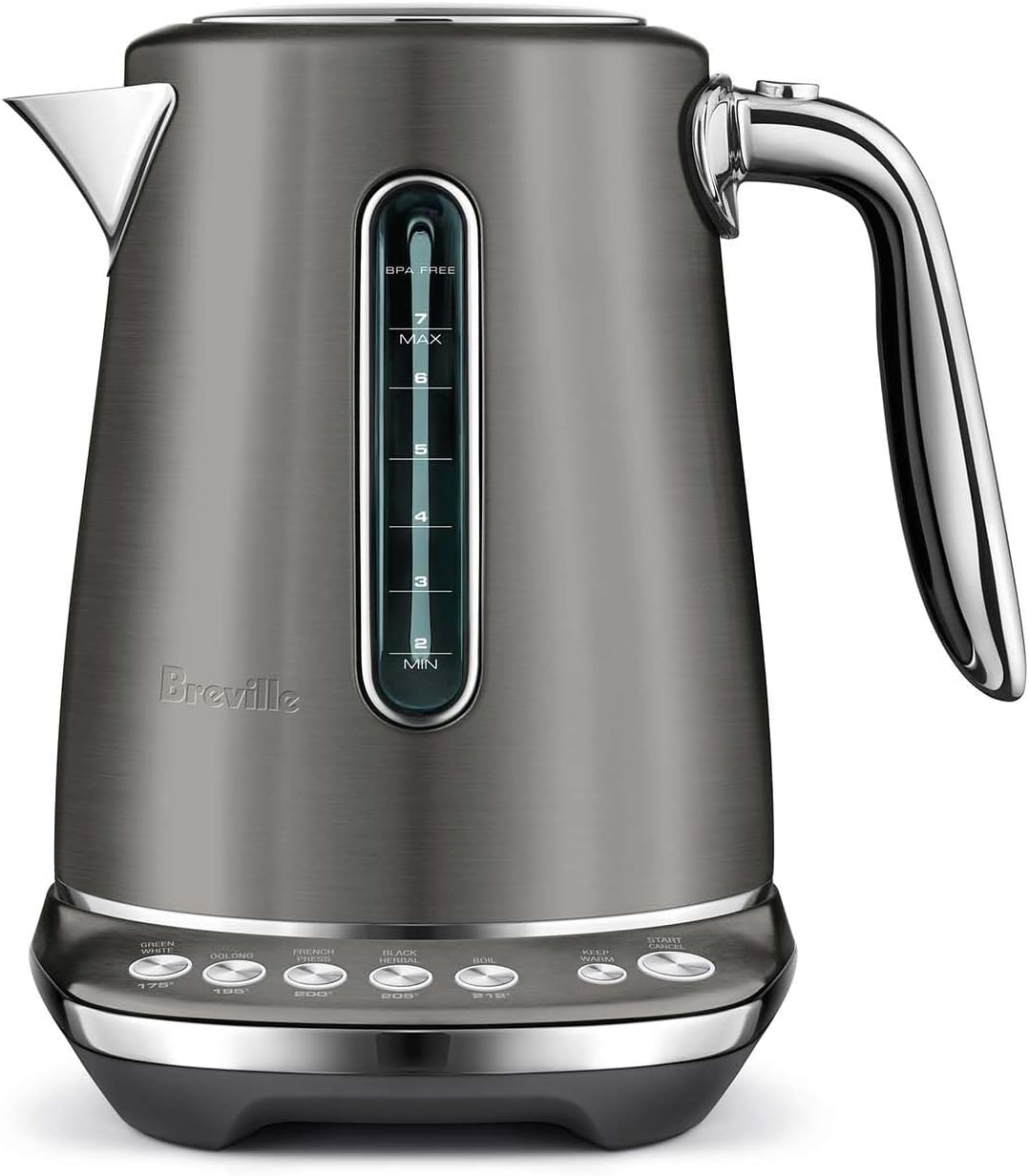 Breville The Smart Kettle™ Luxe, Black Stainless, 47 OFF