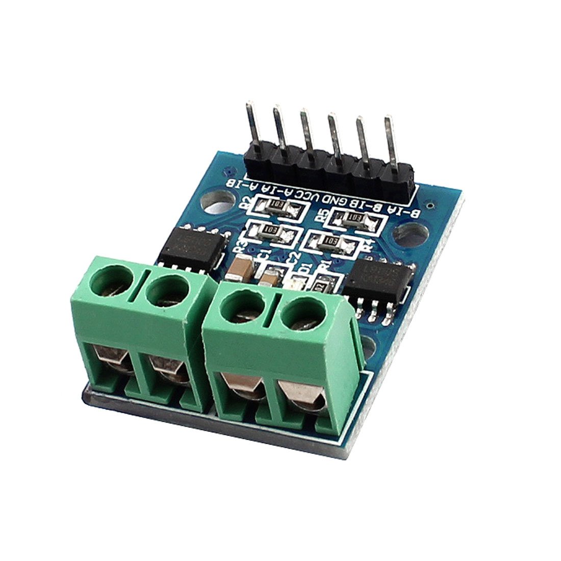 FIYA IIVVERR L9110 L9110S 2 Way Dual-Channel Motor Driver Board investigate DC2.5-12V(L9110 L9110S Módulo de placa de controlador de motor de dos vías y 2 vías DC2.5-12V