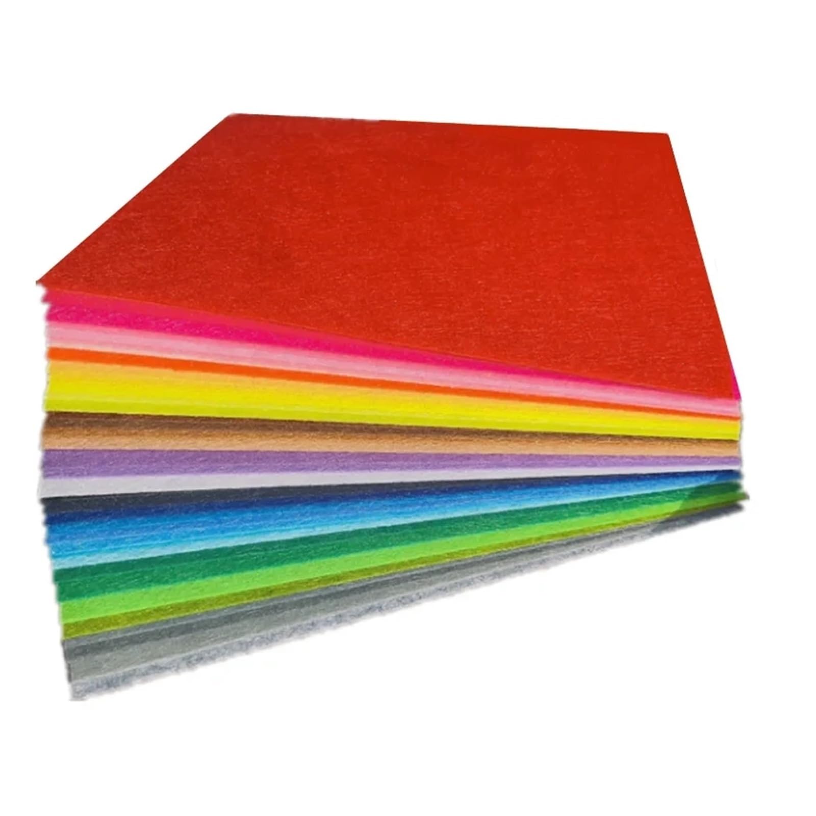 filzstoff meterware filz meterware filz filzsto 40 Filzstoffbögen (ca. x cm, ca. 16 Zoll), Bastelset, Vliesstoff, verschiedene Farben, 1 mm dick, for Handarbeiten, Nähen und DIY-Projekte(40x40cm)