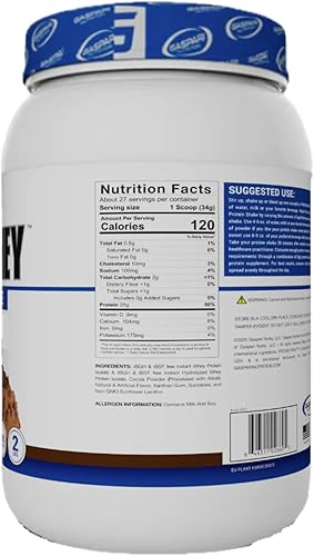 Vista 11 de Gaspari Nutrition Suero probado, aislado de suero 100% hidrolizado, alto en proteínas, sin lactosa, bajo en carbohidratos y bajo en azúcar