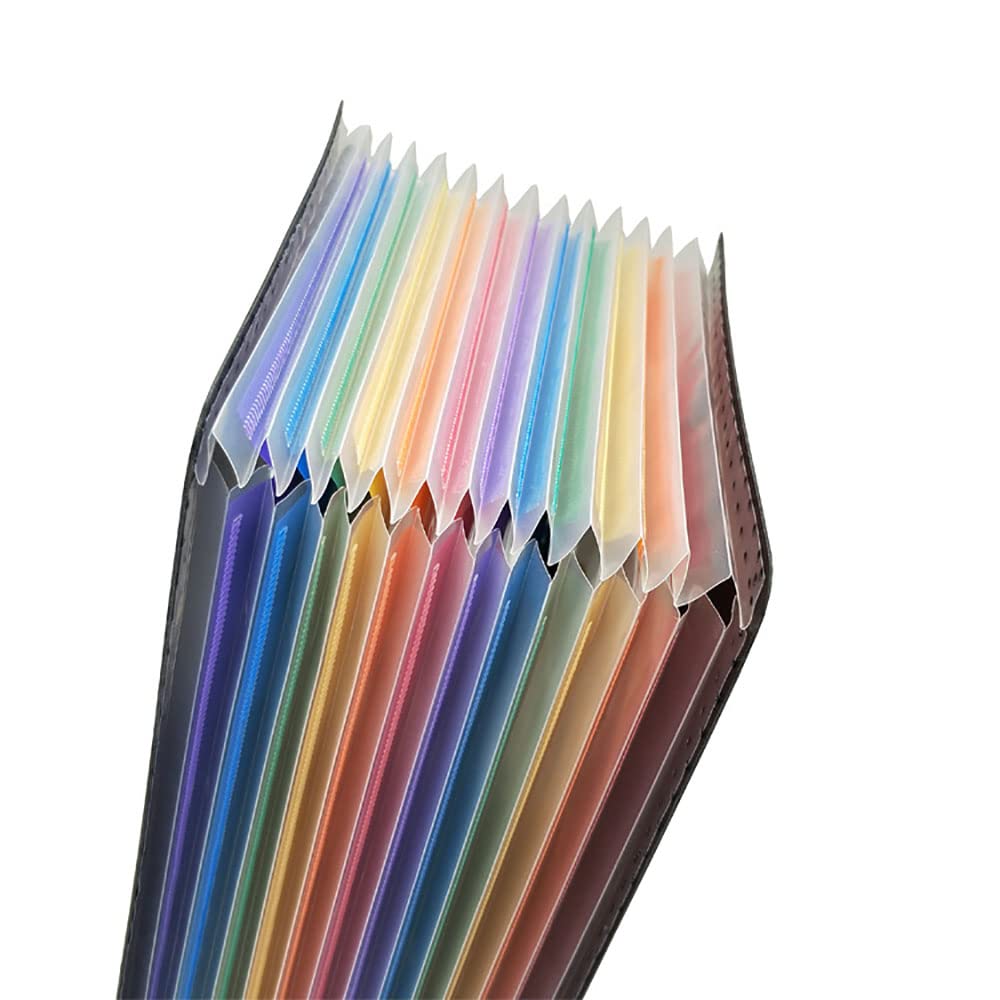 Cartella estesa, File Manager a 13 Tasche File Manager per cartelle a Fisarmonica in Formato A4 per archiviare File, Perfetto per la casa della Scuola dell'ufficio (colorato 330 * 235 * 10 mm)