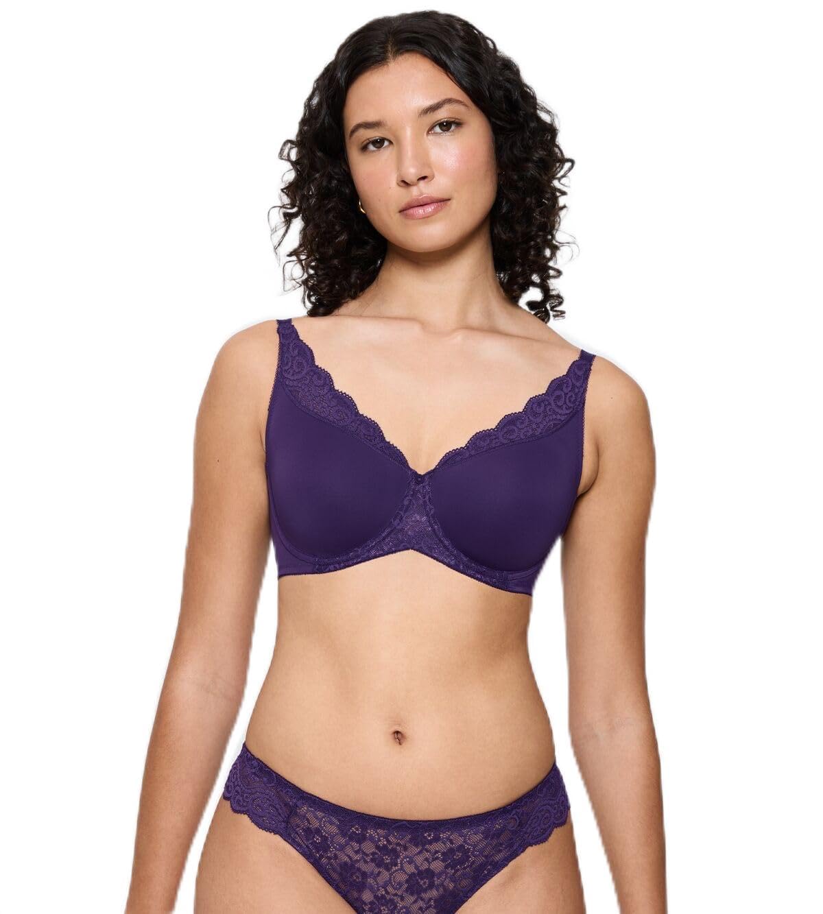 Triumph Women's Royal Purple Amourette W01 Bra, 34E