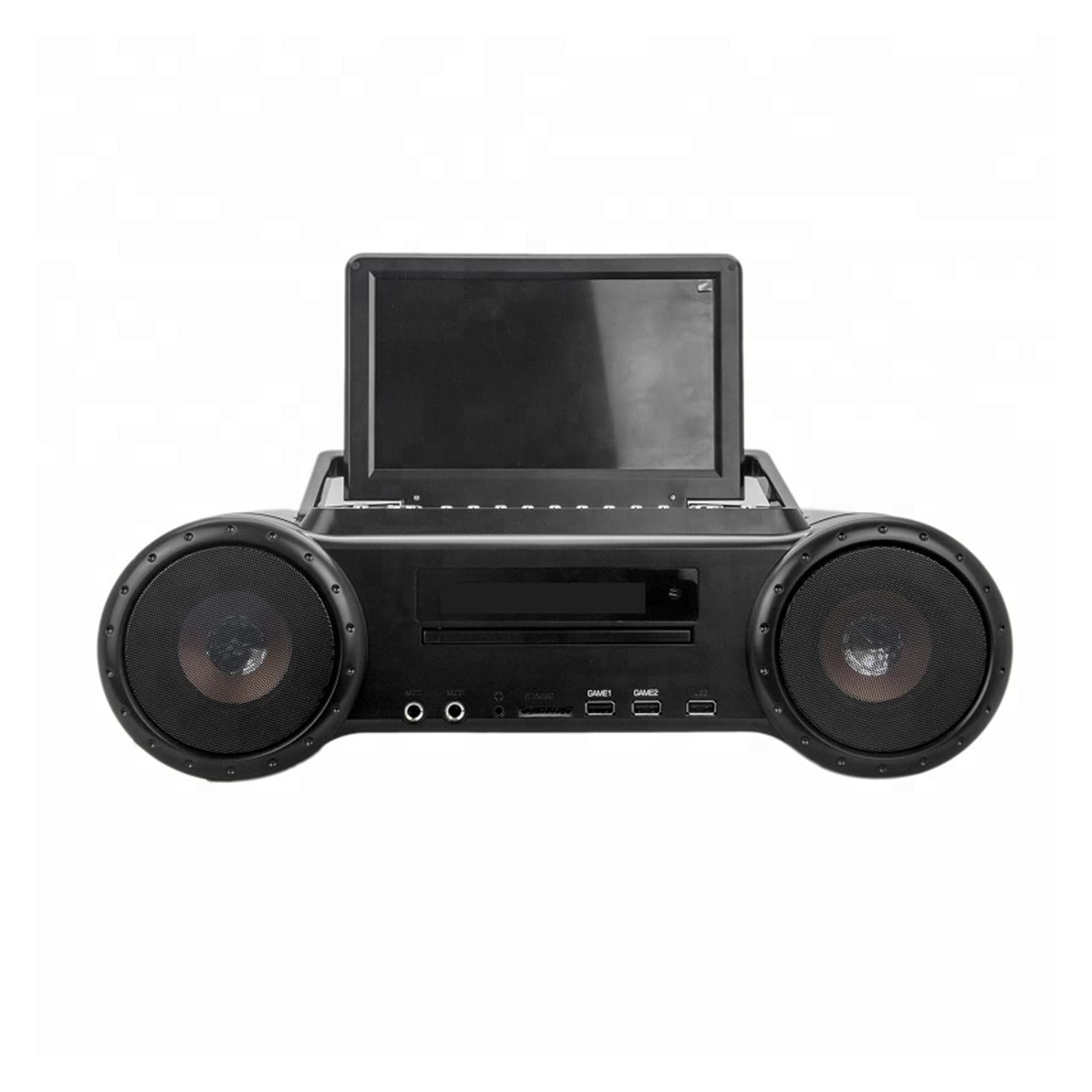Lettore DVD portatile, Lettore DVD portatile con TV analogica FM USB TF Card Slot 9inch Home DVD