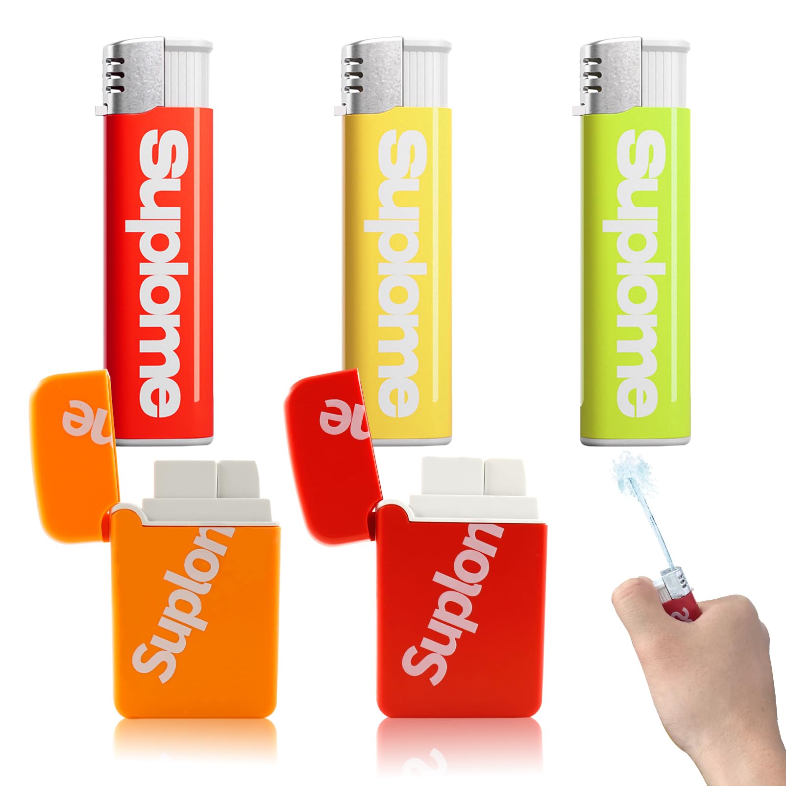 Wasserpistole,5 Stück wasserpistole klein spritzt Prank, Wasserpistolen Spielzeug,Geeignet für Zauberrequisiten, Streiche, kleine Spielzeuge, Partys, Schwimmbäder