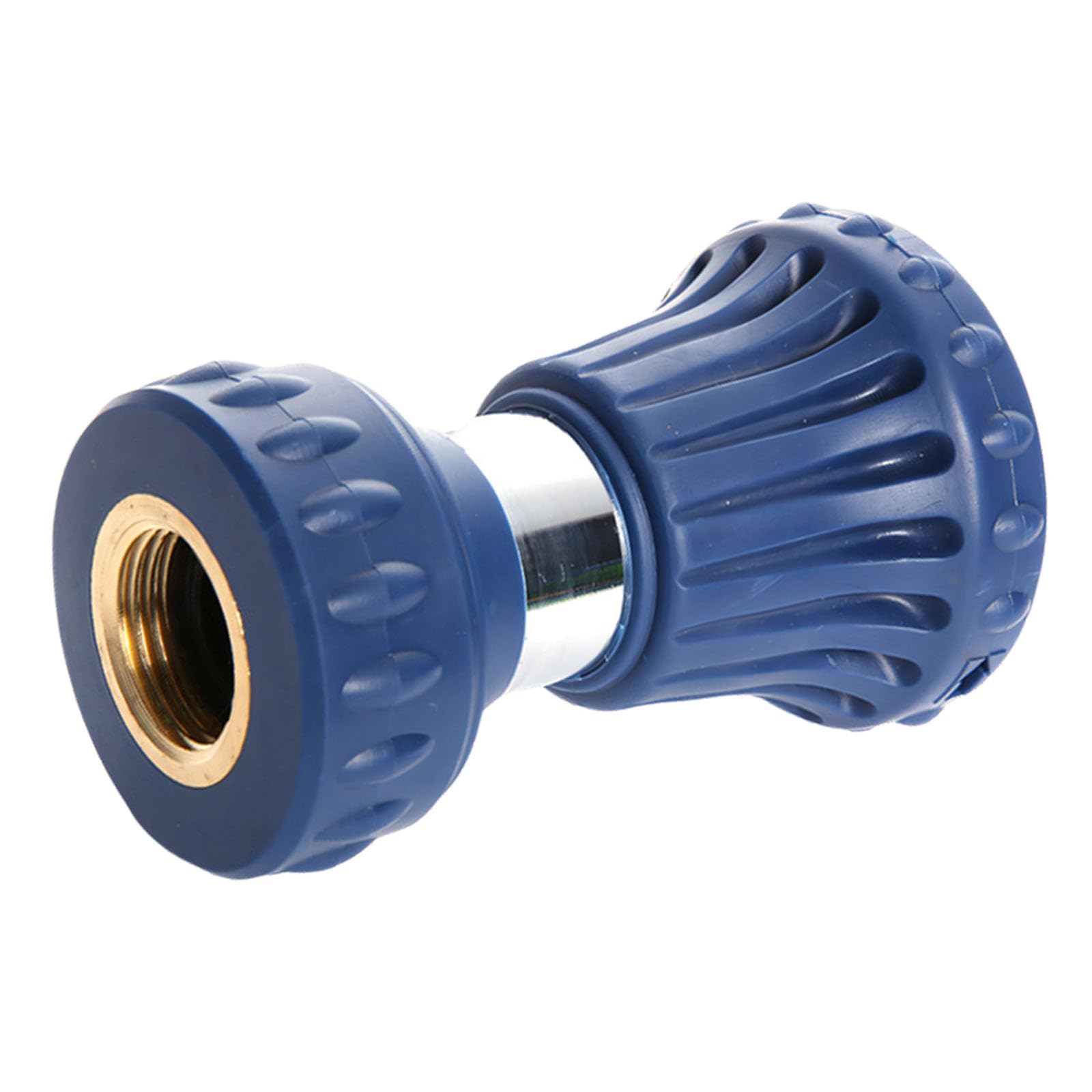 Ekoama Sturdy All Metal Yard Hose Nozzle With Large Output For Garden Irrigation And security