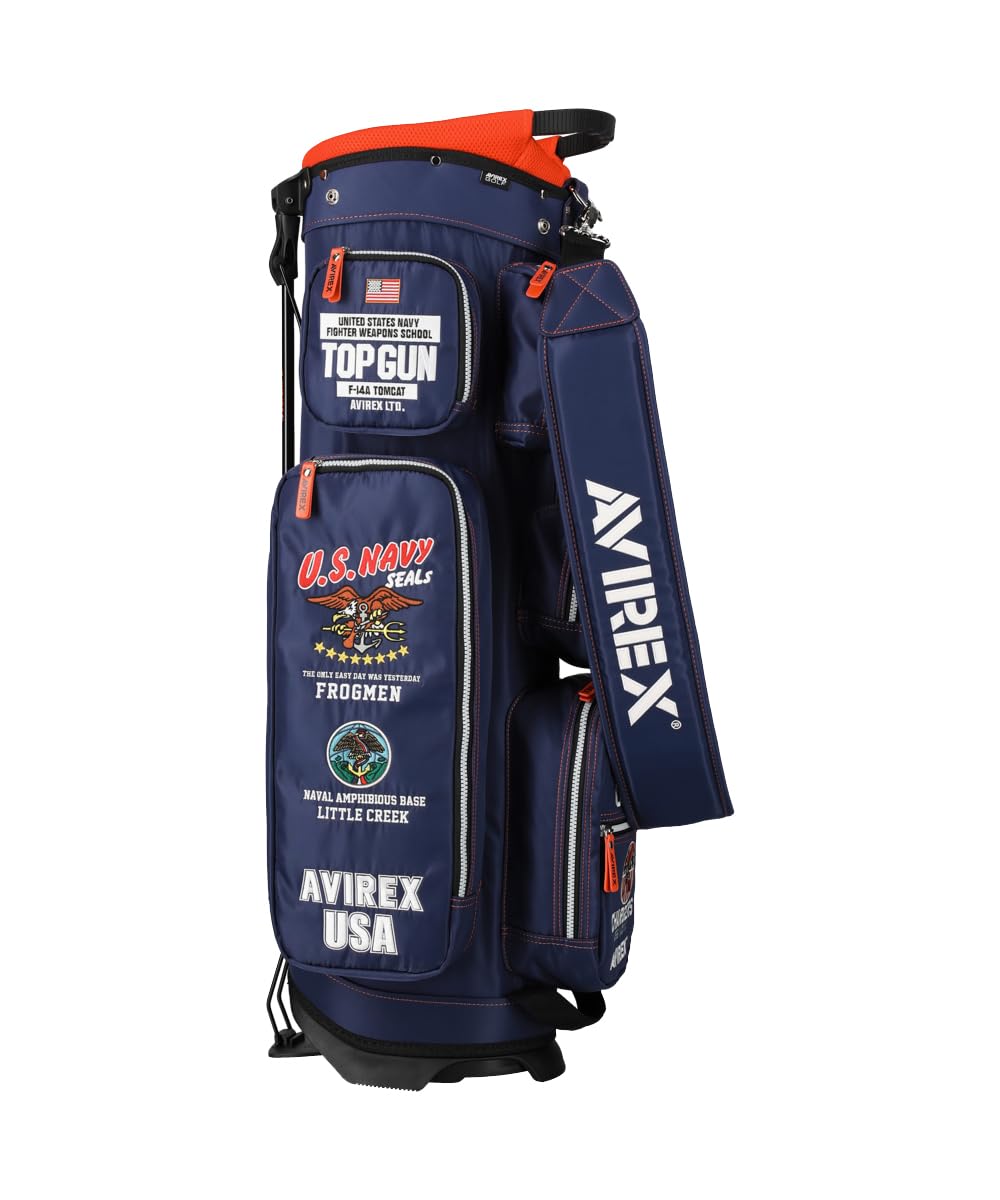 Amazon | AVIREX GOLF アヴィレックスゴルフ 9型 スタンド式 キャディ