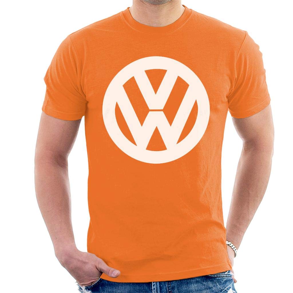 Volkswagen Classic White VW Logo Men's T-Shirt