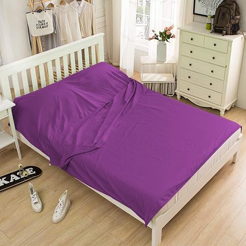 Miniatura 7 de Saco de dormir Liner Camping Viaje Hogar Sábana Ligero Transpirable Hotel Compact Sacos