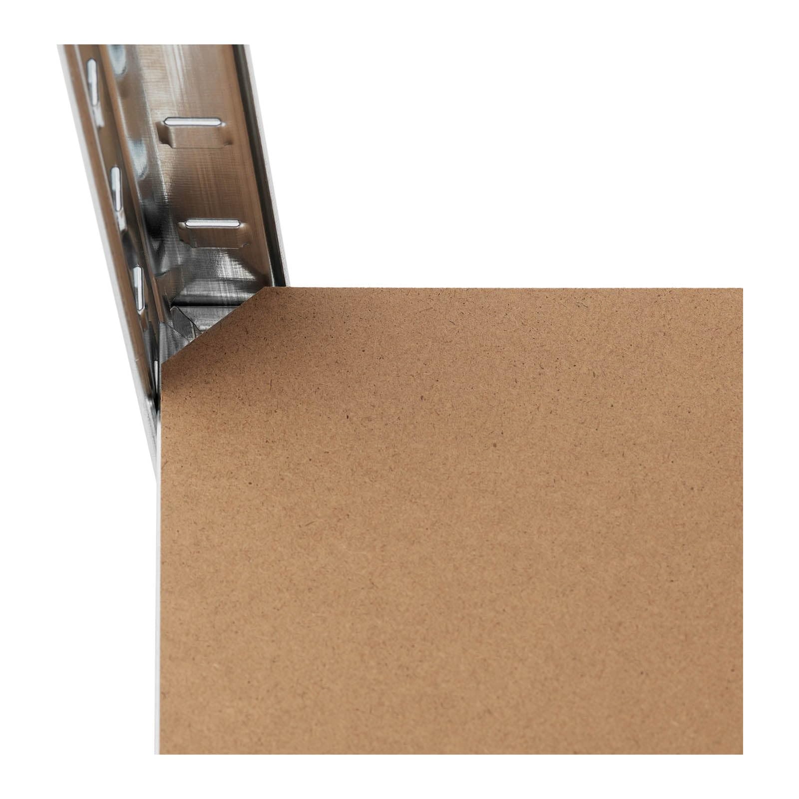 Helloshop26 Scaffale carico pesante, 100 x 60 x 197 cm, supporta 5 x 150 kg, robusto garage officina attrezzi grigio 14_0005173