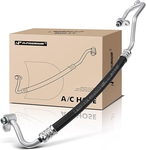 A-Premium Conjunto de manguera de línea de descarga de A/C compatible con Kia Forte, Forte Koup, 2010-2013, 2.0L 2.4L, compresor a condensador