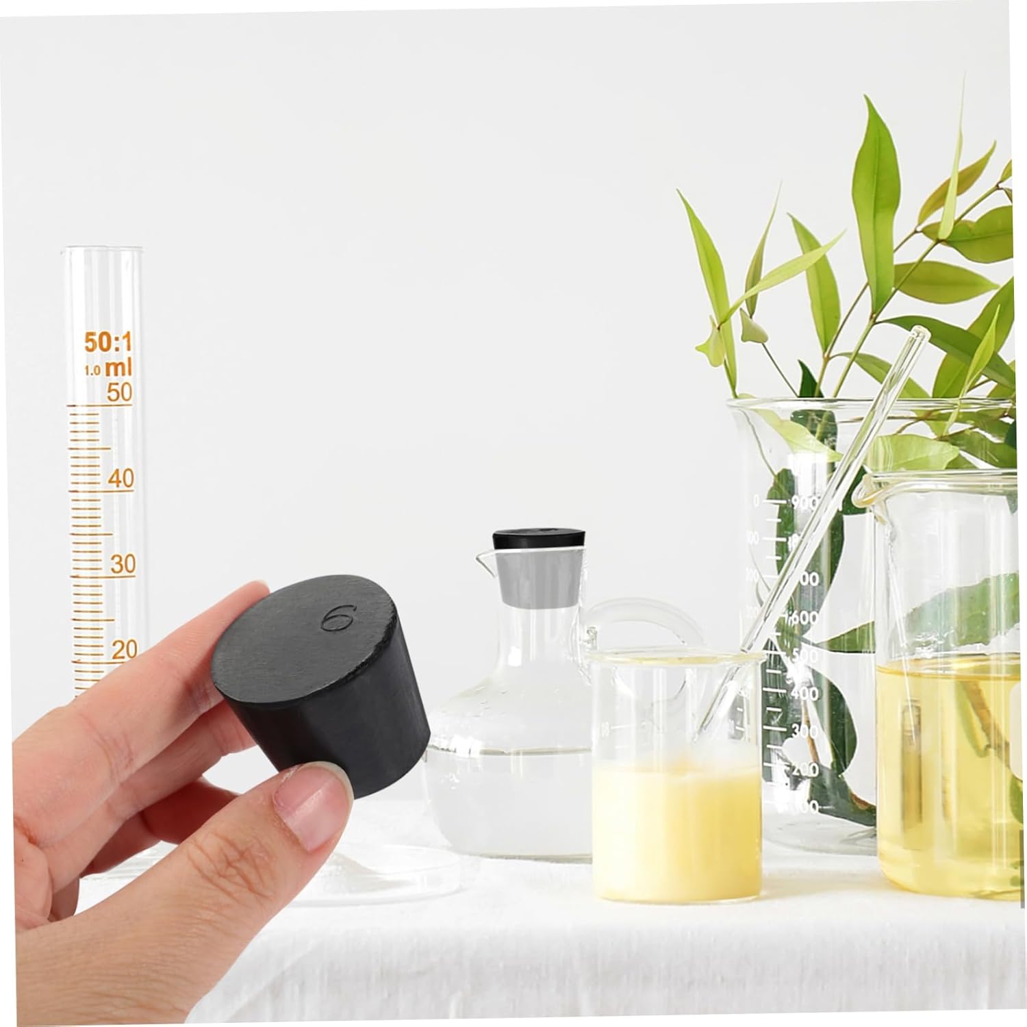 Gatuida 81pcs Tapered Rubber Stoppers for Labs Solid Rubber Plugs Assorted for Sealing Flasks and Laboratory Equipment and Easy to Use