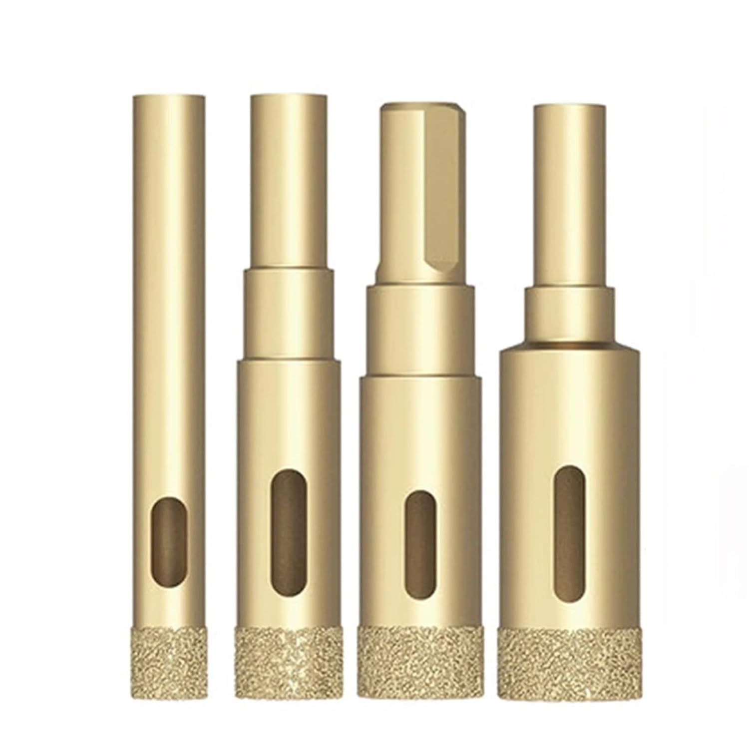 Tile Marble Hole Opener Ceramic Glass Jade Vitrified Tile All-Porcelain Granite 6MM Dry Drill Bit Drilling Cutter Fast Drilling(Hole Saw 10mm(2pcs))